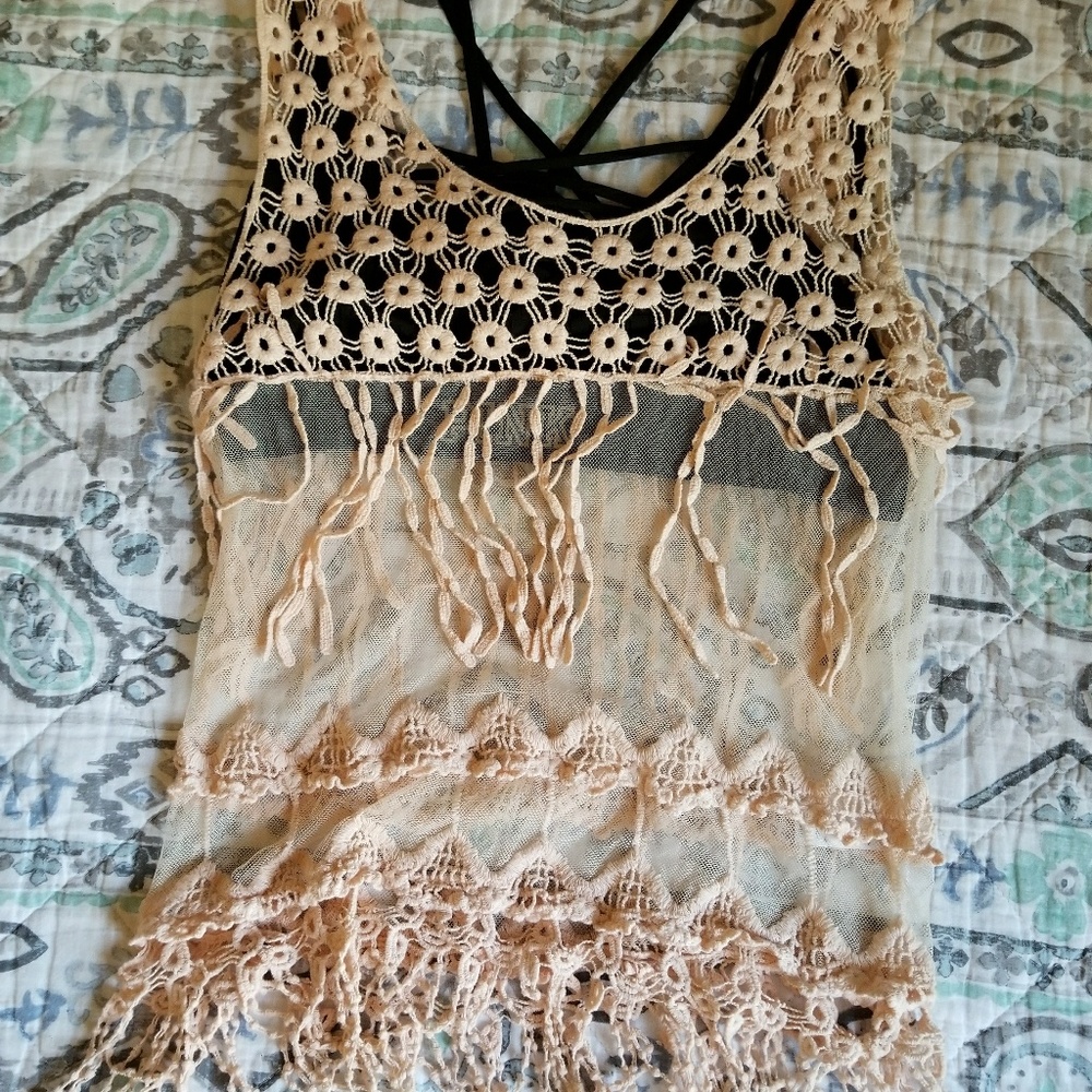 Beach cover up top